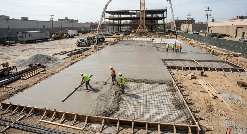 Commercial Slab Installation in Boca Raton, FL