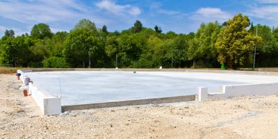 Commercial Slab Installation in Winston Salem, NC