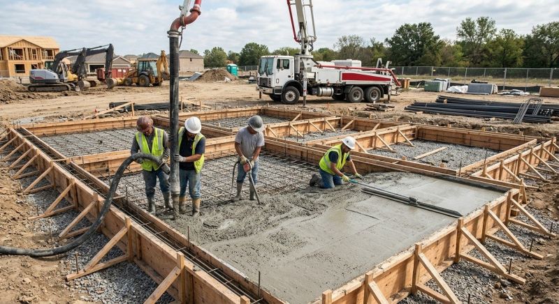 House Foundation Installation in Fredericksburg, VA